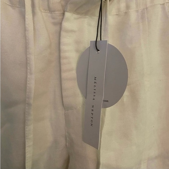 Melissa Nepton Linen Blend Pants - Picture 4 of 6